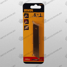 Лезвия для ножа IRWIN с отламывающимися сегментами 18 мм, упаковка 5 шт