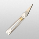 Нож хозяйственный с выдвижным лезвием, нержавеющая сталь 20мм OLFA