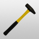 Молоток с фиберглассовой ручкой ПРОФИ (0,5кг) TL-TECH