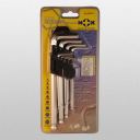 Набор ключей имбусовых, 9 шт (1,5-10 мм) NOX