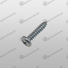 Шуруп с полукруглой головкой 4,8x22  оцинкованный DIN 7981