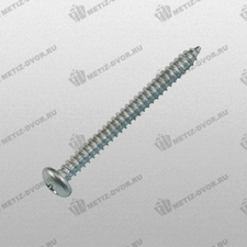 Шуруп с полукруглой головкой 4,8x50  оцинкованный DIN 7981