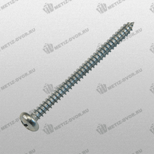 Шуруп с полукруглой головкой 6,3x100  оцинкованный DIN 7981