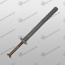 Дюбель-гвоздь с бортиком 6x40 Wkret-Met